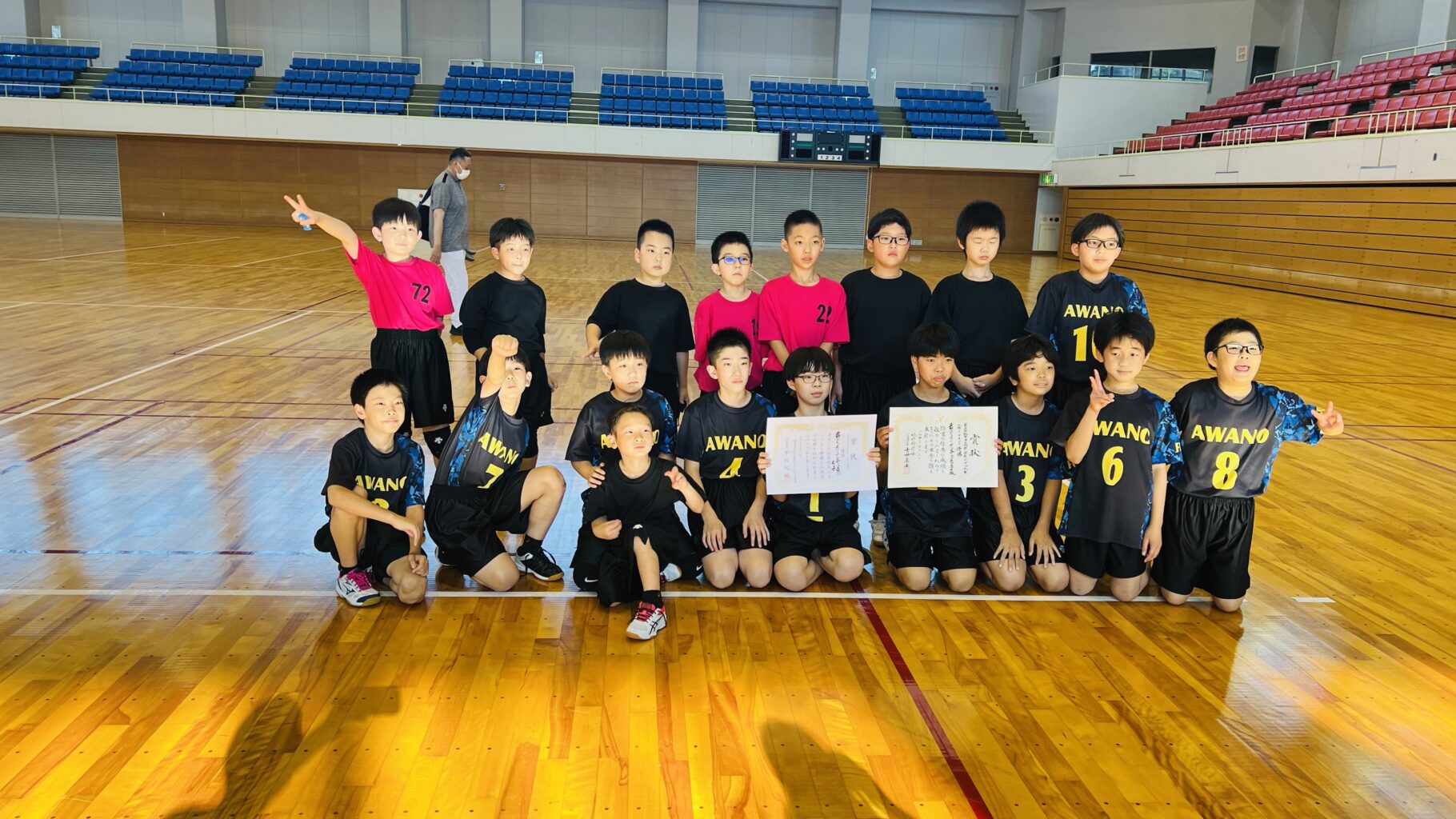 中村杯｜男子2位リーグ1位・女子3位リーグ2位