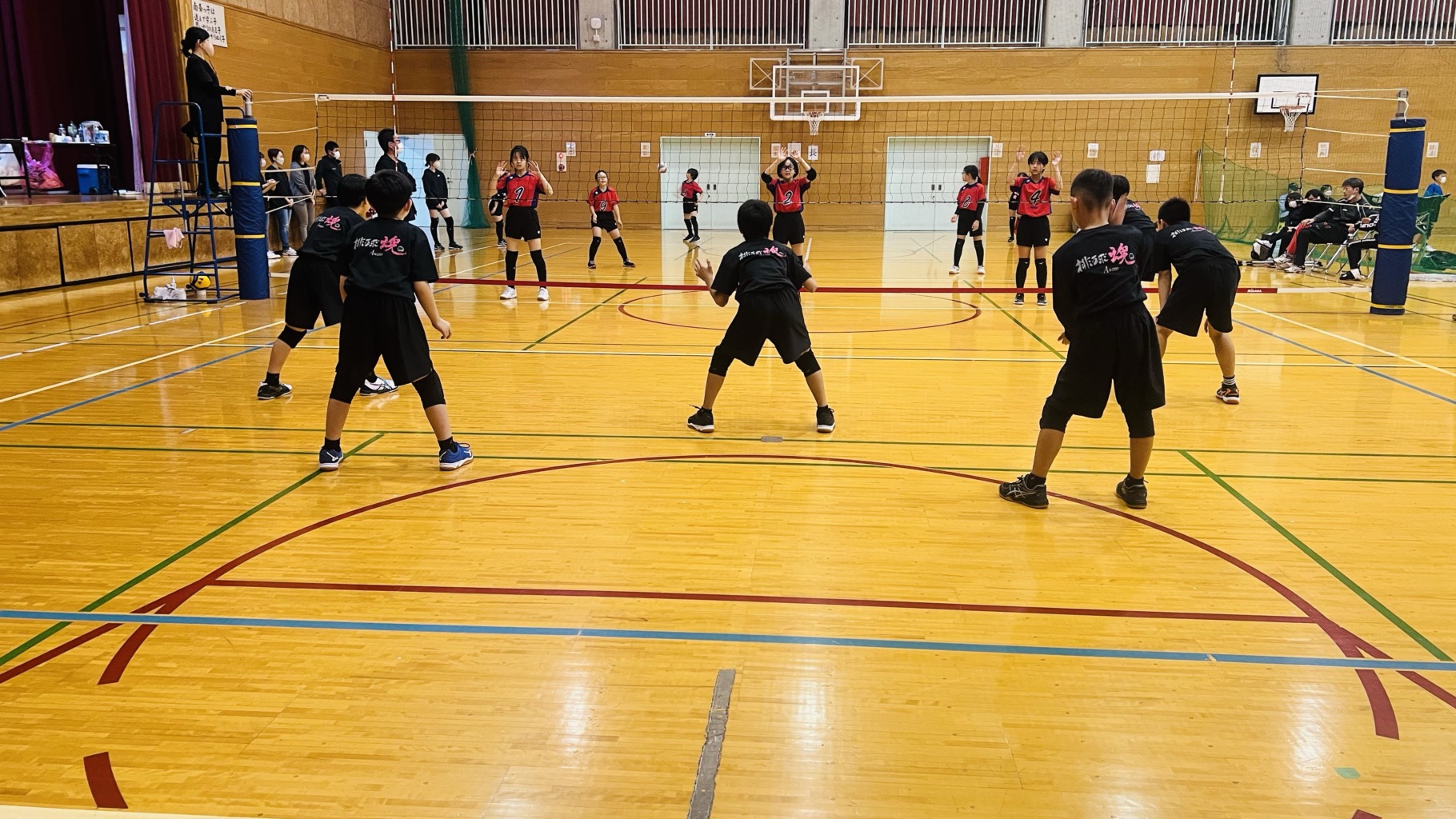 新チームで初めての練習試合に挑みました