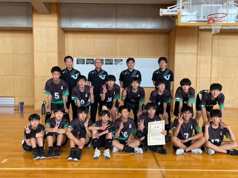 Tsuruga V-6が初の公式戦で県大会準優勝